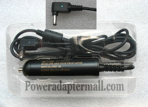 19V 2.37A DC Car Charger for ASUS ZenBook UX21E UX31E Series - Click Image to Close